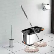 Mop and Bucket Set Cleaner Mop Rotating Mop for Indoor Floor Cleaning