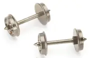 Bachmann HO E-Z Track Accessories, Flat-Back Wheelsets 36in pkg(12) 42903