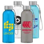 Promotional Skye 17 oz. RPET Water Bottle with Wrist Strap Printed with Logo