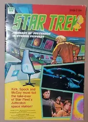1979 Star Trek Jeopardy at Jutterdon in Sticker Pictures Booklet Whitman