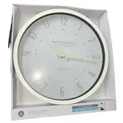 Westminster Clock Company With White Face Clock