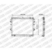 Denso Radiator - JR0120FTF