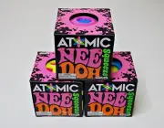 3 Pack! NEE-DOH Schylling Atomic Stress Squeeze Ball Stocking Stuffers!