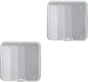 LALAFINA Sets Fake Nails French Tip Display Stand Sturdy Nail Decors Case Storage Container