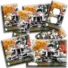 DWARF RED MAPLE NATURE STILL LIFE WATERFALL LIGHT SWITCH OUTLET WALL PLATE DECOR