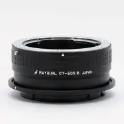 Rayqual Lens Mount Adapter for Contax / Yashica lens to Canon RF-Mount