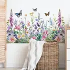 Removable Wall Stickers Self-adhesive Potted Plant Decals Home Decor