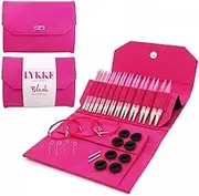 Lykke 5" Blush Fuchsia Fabric Pouch Interchangeable Gift Set