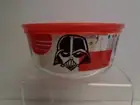 Pyrex Darth Vader 4-Cup Storage Bowl with Red Plastic Cover New Star Wars