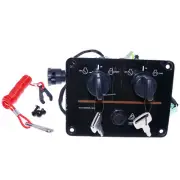 Ignition Dual Key Switch Panel for Yamaha Outboard Engine 6K1-82570-08-00