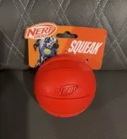 Nerf Dog ~ 3.8'' Squeaker Ball for Medium to Large Dogs With Durable Rubber