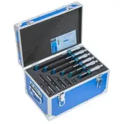ACCUD 6 Piece 150mm Metric Outside Micrometer Set AC-321-006-06
