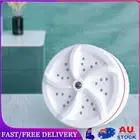 Portable Washing Machine USB Powered Mini Turbo Washer Rotating for Home TravNW