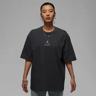 【NIKE 耐吉】上衣 女款 短袖上衣 運動 AJ 喬丹 AS W J AIR GIRL TEE OS GCEL 黑 HJ3963-060(2S3681)