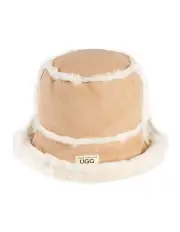 [Ozwear Ugg] Flat Top Bucket Hat in Sand
