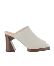 Tod's Platform Slip-On Mules 38.5,38 white