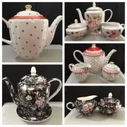 Grace’s Teaware or Stechcol Teapot / Set- Choice of One