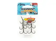 Owner STY-35MF Short Shank Treble Hook Size 4 (4783)