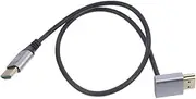 NULYLU Ultra 8k Video Cable Monitor Connector Male to Male Adapter Short Wire for Tvs Computers Home Theater