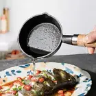Mini Cast Iron Frying Pan Non-stick Eggs Gas Camping Cooking Omelette Pan AU