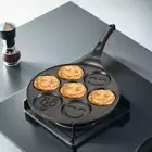 7/4 Cup Pancake Pan Mini Pancakes Maker for Kids Breakfast Brunch Parties