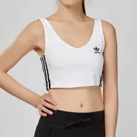 在飛比找蝦皮商城優惠-Adidas Originals 女款 白色 三葉草 無袖 