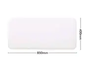 MILL 950Watts WHITE PANEL HEATER WALL MOUNT SILENT Large NEW $271+ FREEPOST