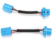 9007 Male Female Socket Extension Cord Universal Wiring Harness 12V 24V Headlight Replacement Car