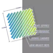 Reflective Frame Stickers Safety Decal MTB Bike Mountain Biking Blue GREEN