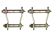 DOBINSONS REAR Greasable SHACKLE X2 FOR MITSUBISHI TRITON MQ 4X4, 4X2 HIGHRIDE (for: Mitsubishi)