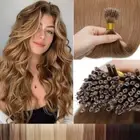 Nano Ring Hair Extensions Russian Remy Real Human Hair Micro Loop Beads Tip 150G