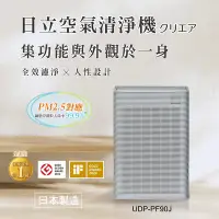 在飛比找Yahoo奇摩購物中心優惠-HITACHI日立13.5坪日本製原裝空氣清淨機 UDP-P