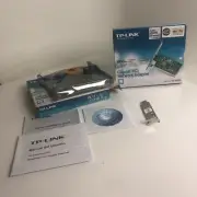 2 TP-Link Gigabit PCI Adapters 1000 Mbps TG-3269 Low Profile & Standard 1 NIB
