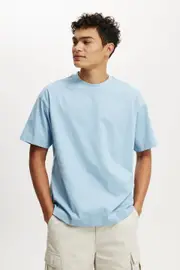 [Cotton On Men] Cotton On Men - Box Fit T-Shirt - Pearl blue M PEARL BLUE
