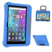 Fire HD 8 Tablet Case for Kids, Amazon Kindle Fire HD 8 & HD 8 Plus Tablet blue