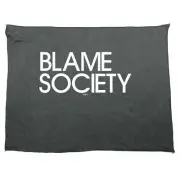 Blame Society - Funny Novelty Sports Microfiber Towel Gift Gifts