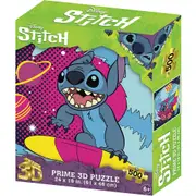500pc Prime Disney Stitch #1 Jigsaw 3D Puzzle Kids/Children Game 61x46cm 6y+