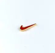 Nike METALLIC GOLD SWOOSH Jumpman CHECK MARK Enamel Brooch Badge Lapel Pin