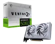 MSI GeForce RTX 5060 8G VENTUS 2X OC WHITE Gaming Graphics Card