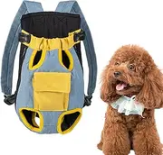 Cat Carrier Backpack, Legs Out Adjustable Travel Bag, Pet Backpack Carrier, Portable Puppy Accessories for Small Medium Dogs, Small Pet Supplies for Hiking and Riding