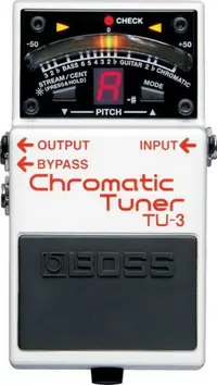 在飛比找松果購物優惠-BOSS TU-3 CHROMATIC TUNER 電源供應