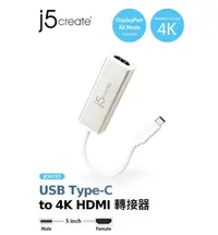 在飛比找樂天市場購物網優惠-j5create USB3.1 Type-C to 4K H