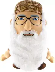 DUCK DYNASTY - Uncle Si Says 11" Interactive Plush (Commonwealth) #NEW
