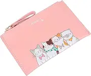 [WRITWAA] Pu Coin Purse Small Change Wallet Design 1pc Safe Material No Odor Lightweight