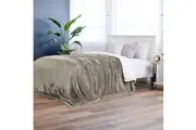Bedding King Super Soft 2kg 160 x 220 Blanket -Taupe