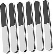 6pcs Model Sanding Polishing Sticks 3-in-1 Sanding Polishing Filing Tool for Plastic Models Eva Material 17.8cm Grey