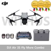DJI Air 3S Fly More Combo Camera Drone (3 Batteries) + RC 2 Remote Controller_