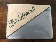 Vintage Lady Pepperell Sea Blue Twin Fitted Sheet No Iron Percale. New. Sealed