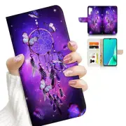 ( For Oppo A91 ) Flip Wallet Case Cover AJ23816 Dream Catcher