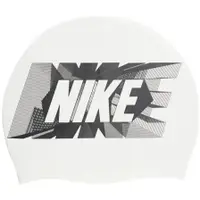 在飛比找蝦皮商城優惠-NIKE SHIFT 成人矽膠泳帽_黑&白